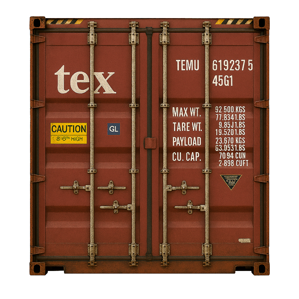 40 Fuß HC Seecontainer KC0002