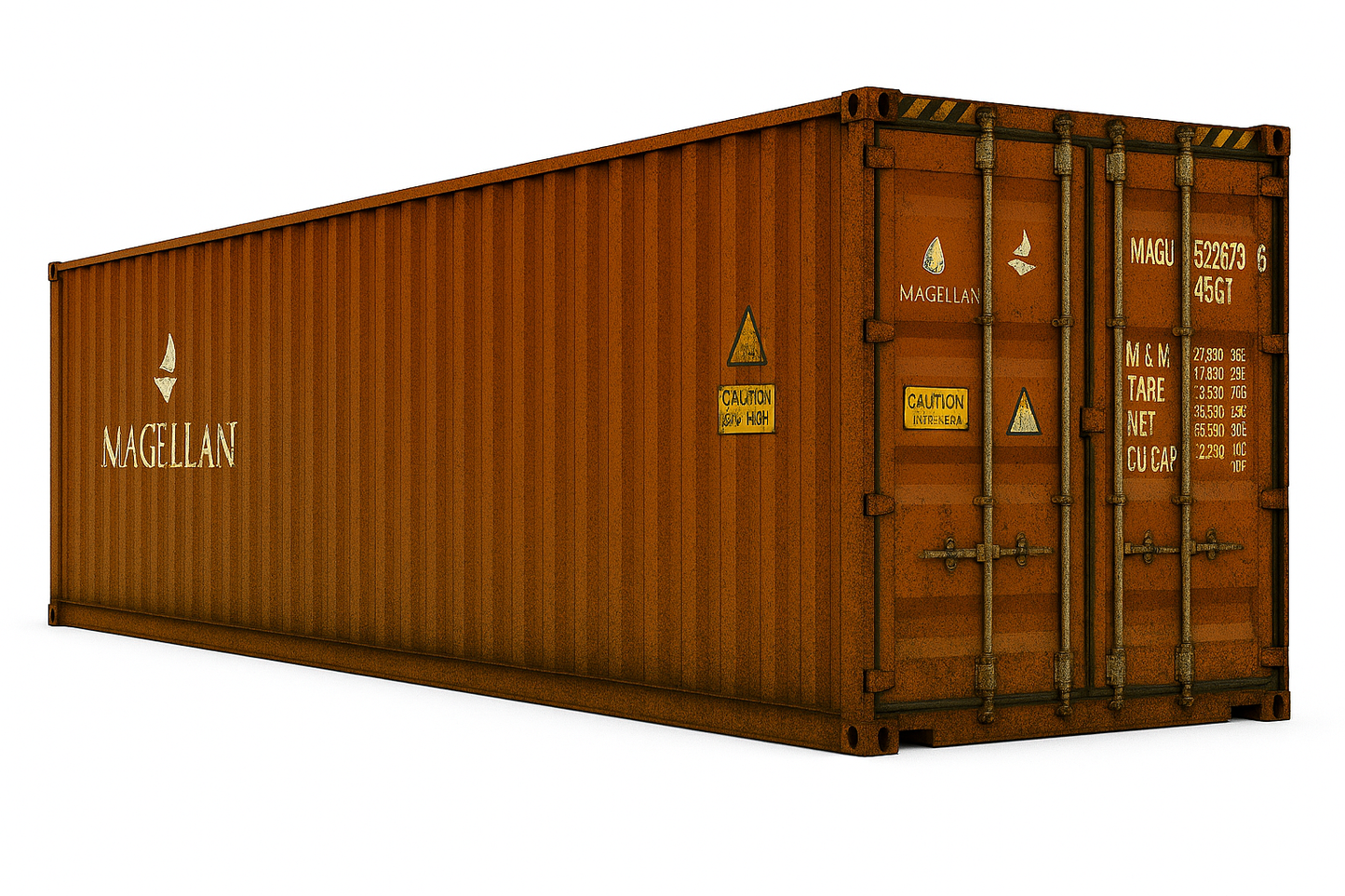 40 Fuß HC Seecontainer KC0012