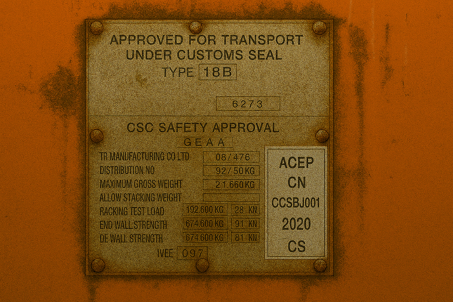 40 Fuß HC Seecontainer KC0002